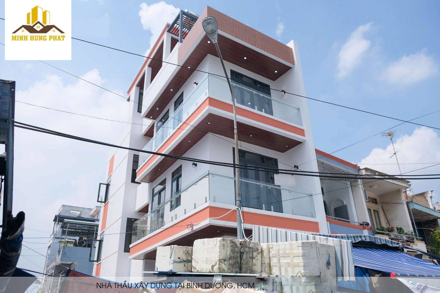 Minh Hưng Phát thi công nhà mới