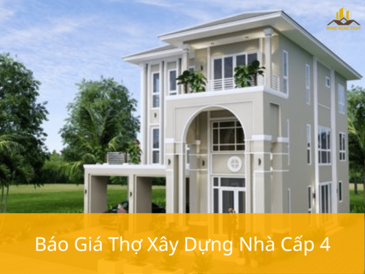 Báo giá thợ xây dựng nhà cấp 4 Quận 1