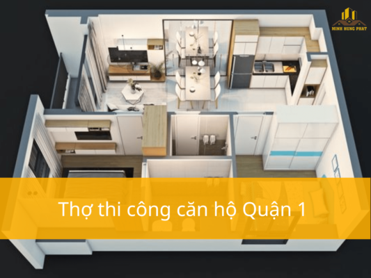 Thợ thi công căn hộ Quận 1